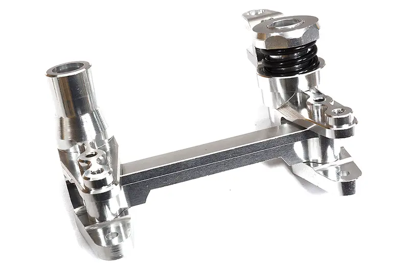 INT-C29378SILVER Billet Machined Steering Bell Crank for Traxxas 1/10 Maxx Truck 4S