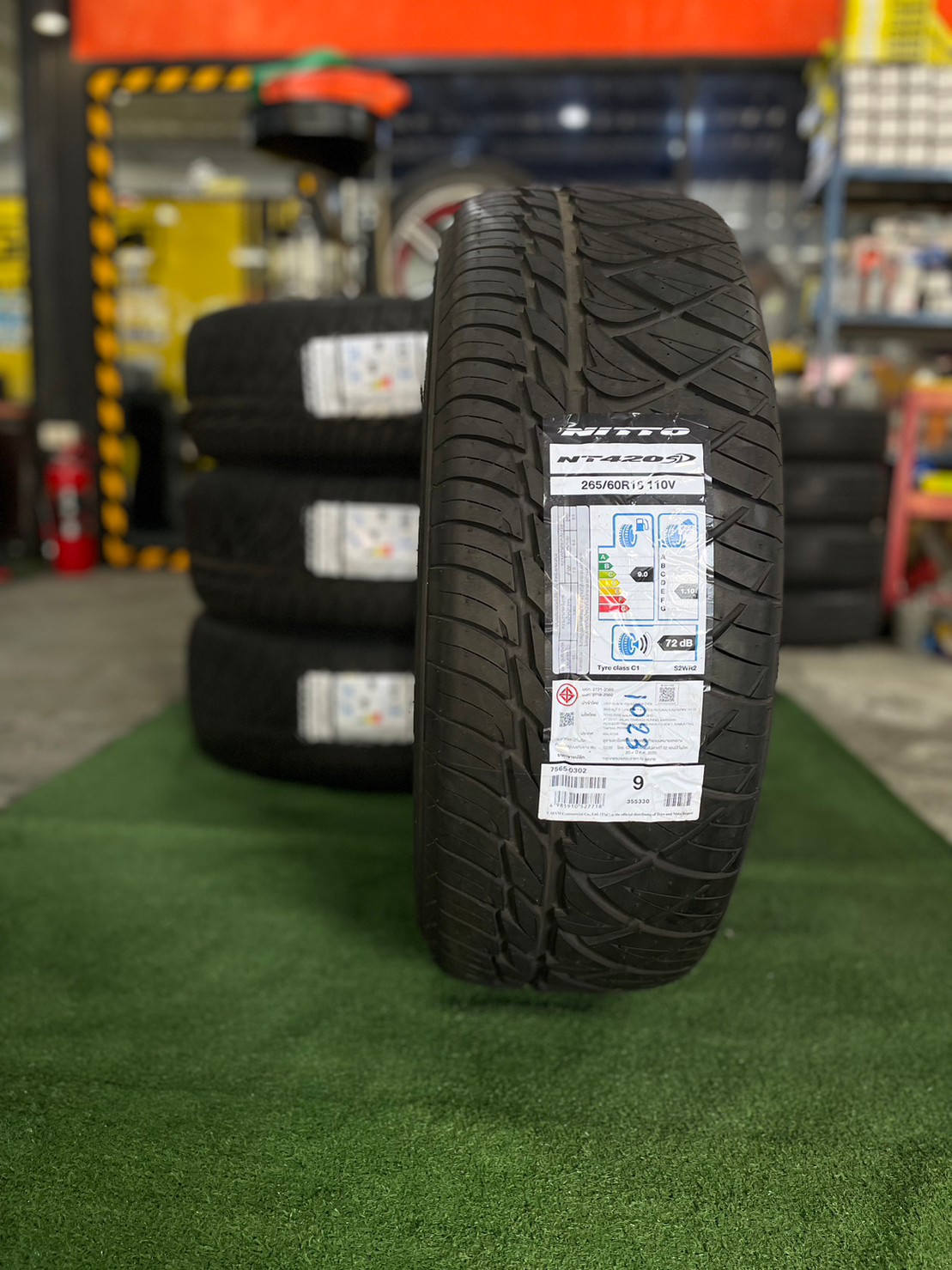 NITTO NT420SD 265/60R18 ยางลายซิ่ง สปอร์ต สมรรถนะสูง ยางใหม่ปี2023