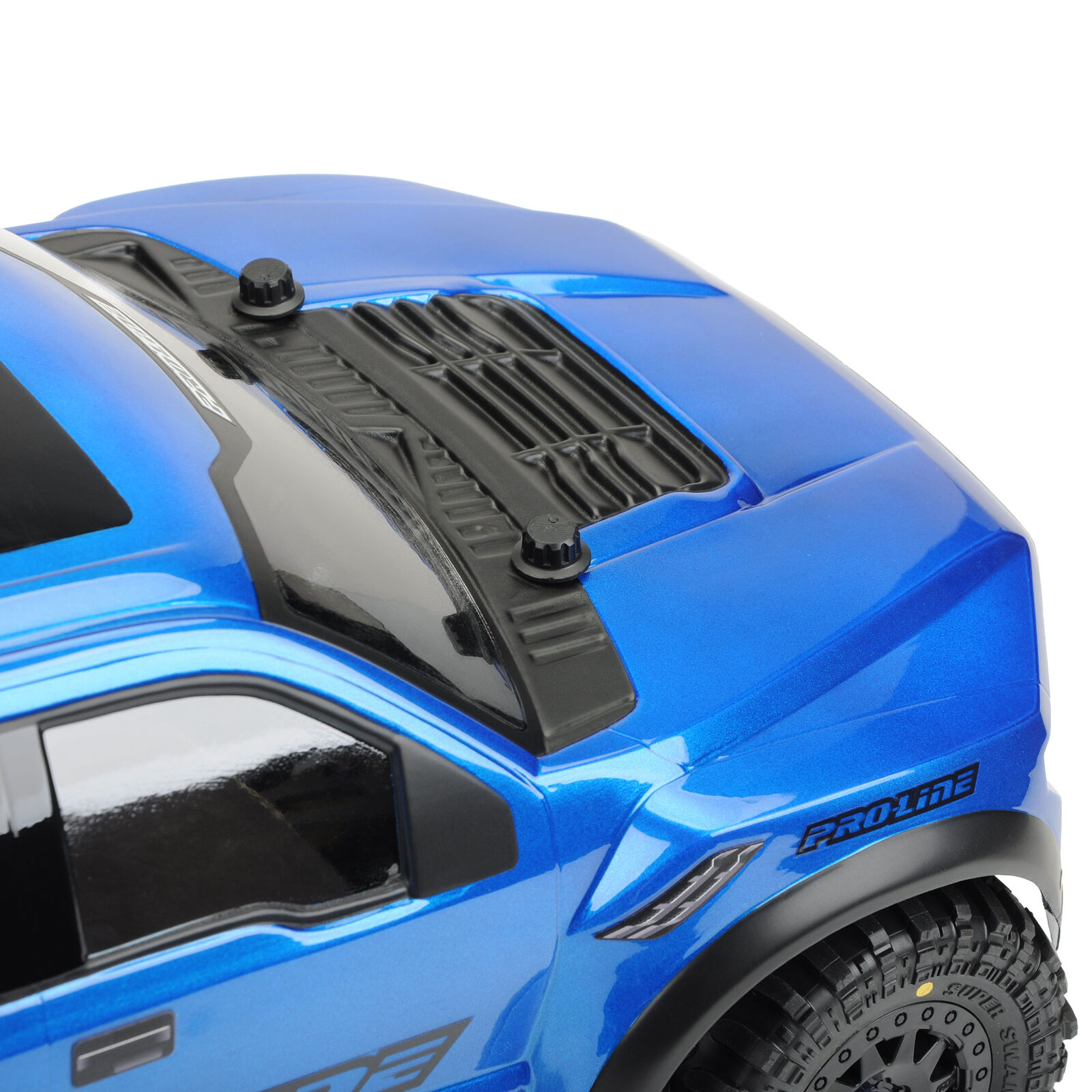 PRO-3461-00 1/10 2017 Ford F-150 Raptor True Scale Clear Body: Short Course (ใส่ได้กับ Slash2WD, Slash4X4 ต้องเปลี่ยนเสาบอดี้)