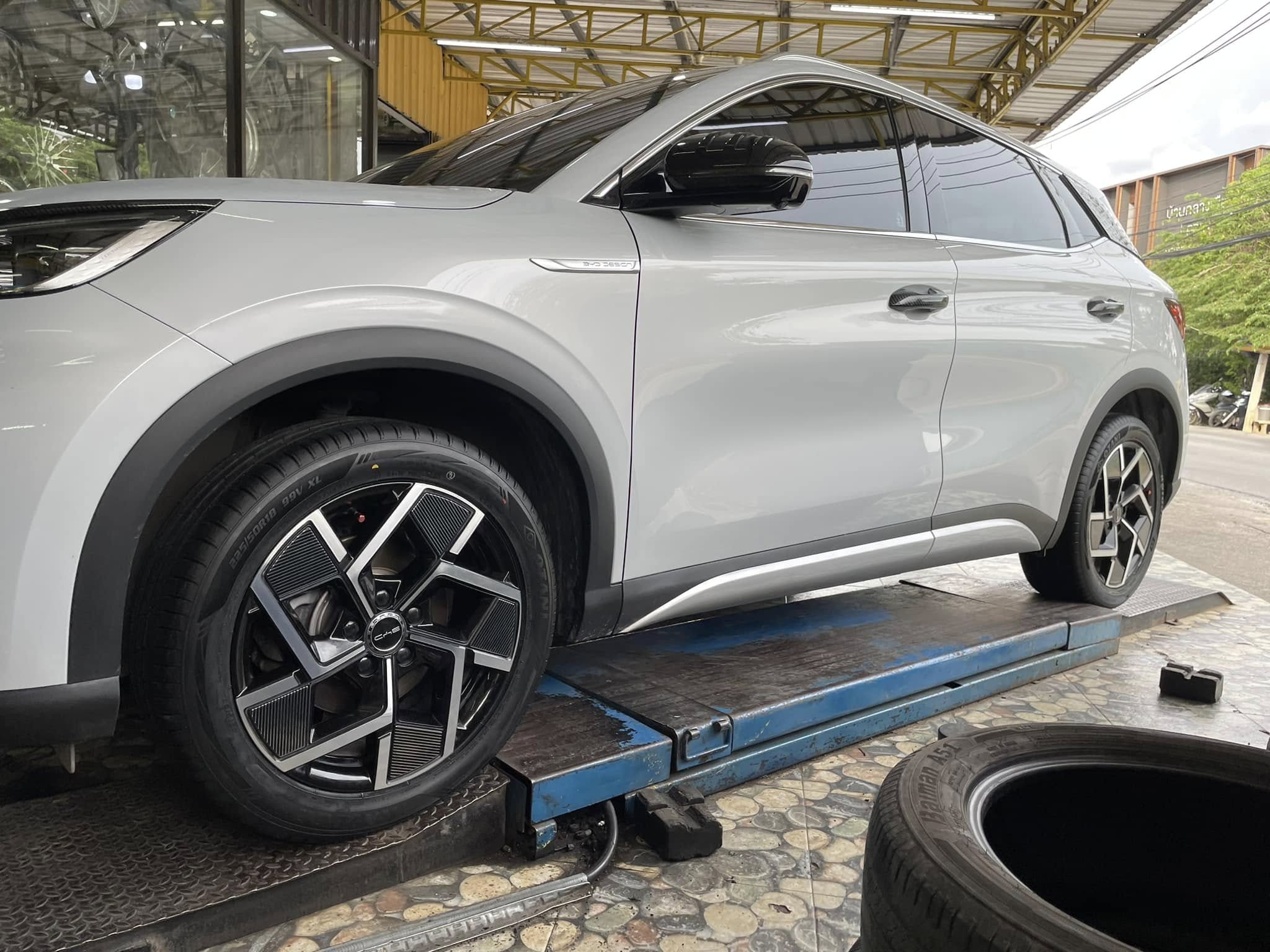 #BYD_ATTO3 เปลี่ยนยาง กับยางรถไฟฟ้า🛞#OTANI #KN1000 225/5018