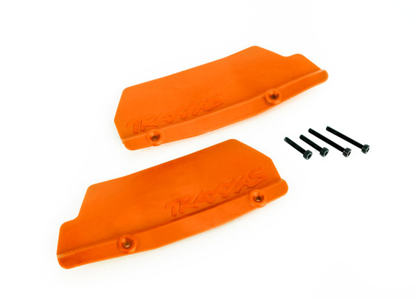 9519T Mud guards, rear, orange (left and right)/ 3x15 CCS (2)/ 3x25 CCS (2)