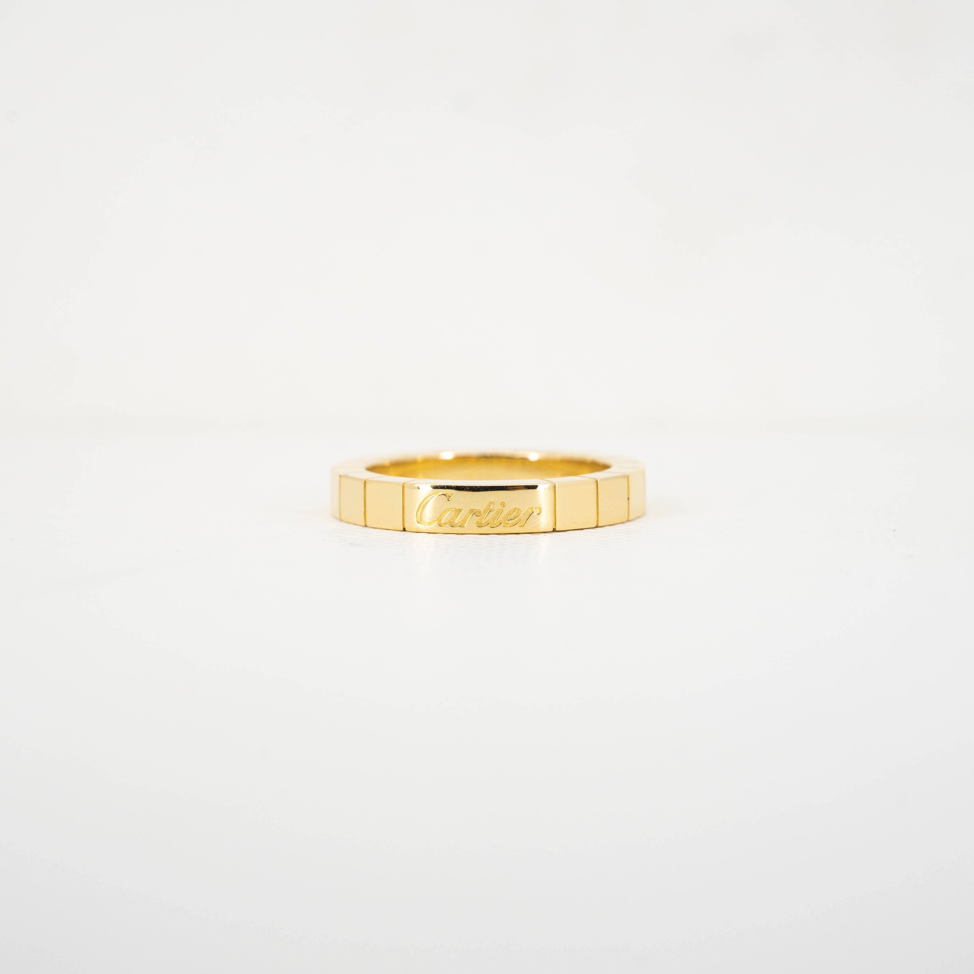 แหวน Cartier Lanieres ทองคำ18K ไซส์ 49# (Used)