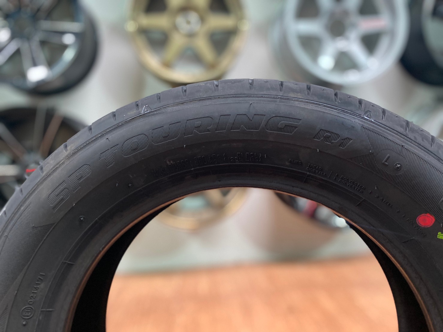 195/60R15 DUNLOP SP TOURING R1 ยางใหม่ปี2020