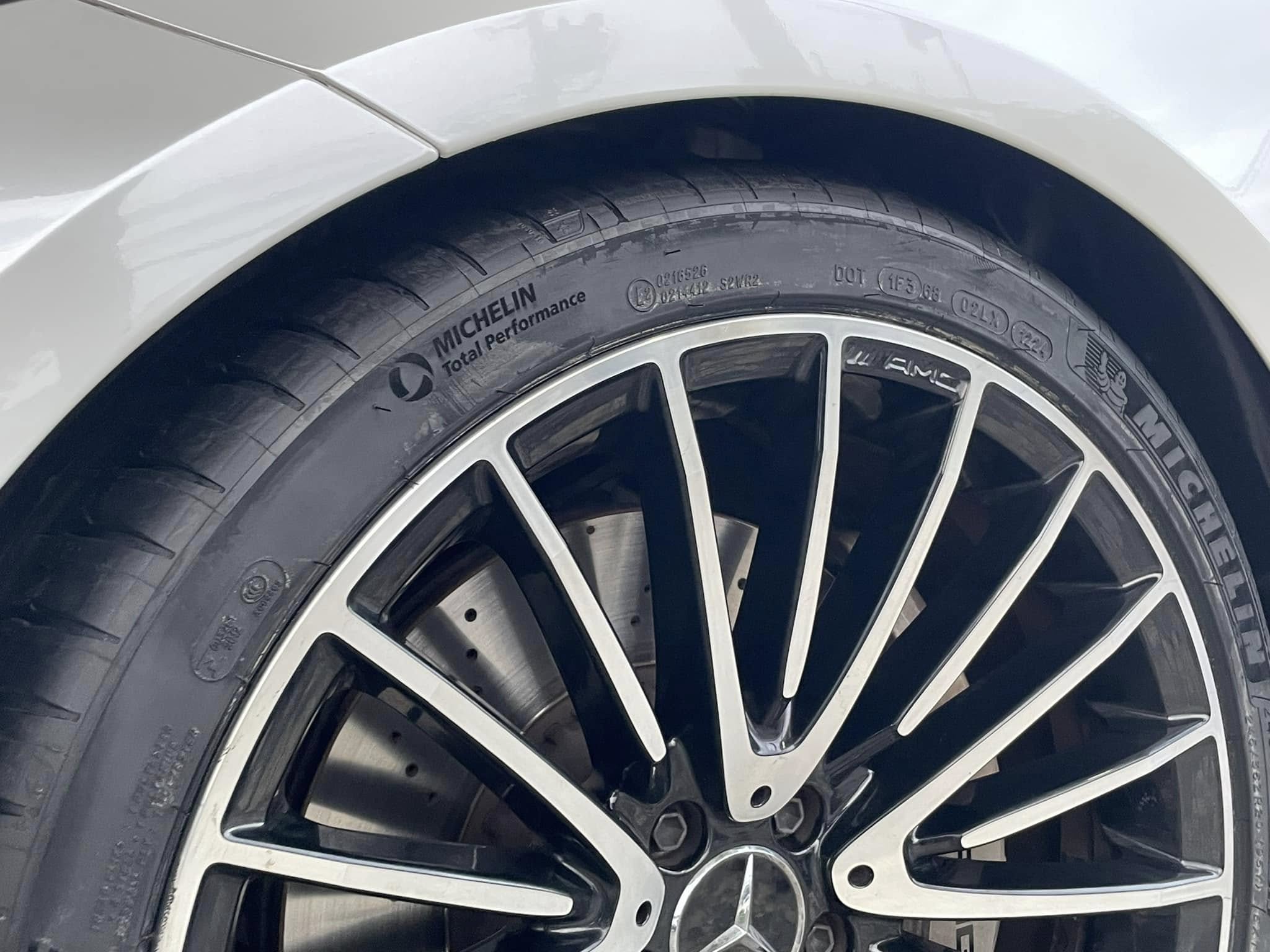 🛞 #Mercedes_#BENZ_CLS53 🚘เปลี่ยนยาง 🛞🐘#MICHELIN #PILOT SPORT4S 245/35R20