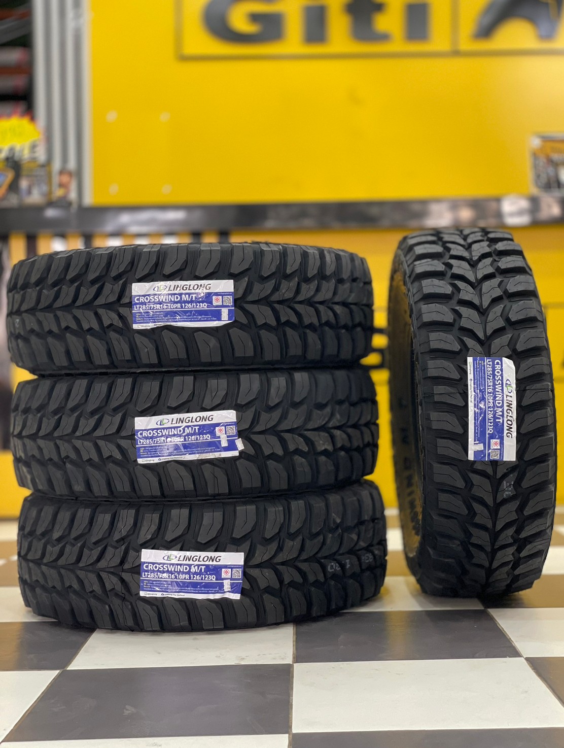 #LINGLONG_CROSSWIND #MT MUD TERRIAN 285/75R16 ยางใหม่ปี2023