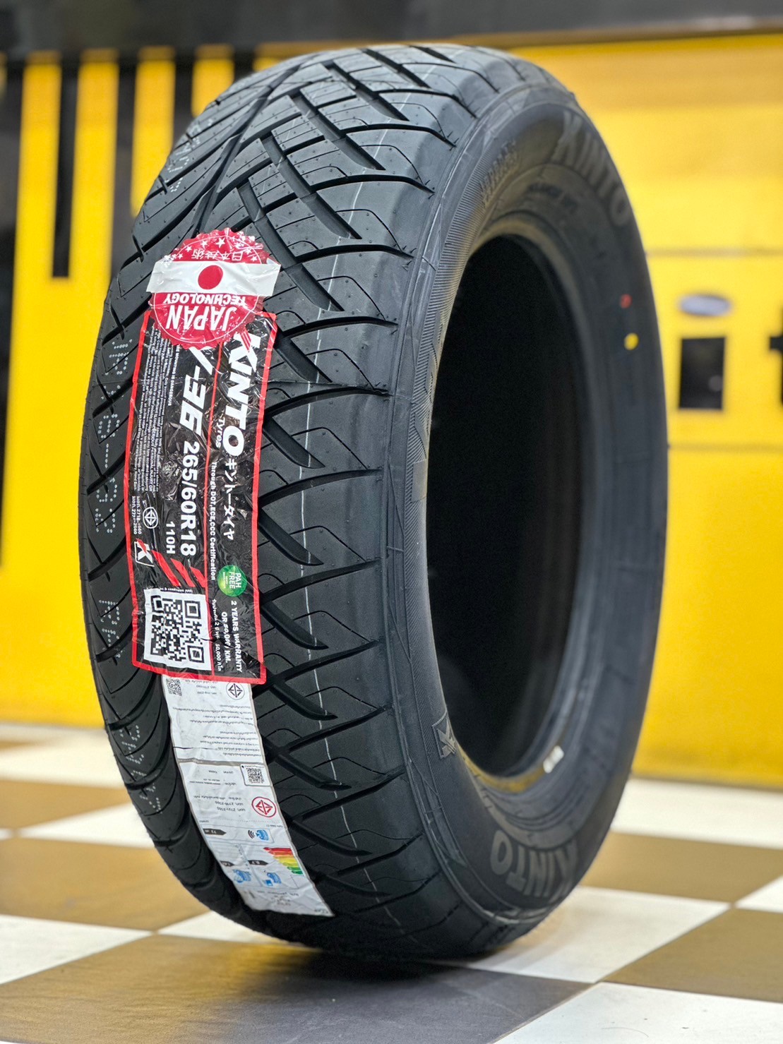 🔥🔥KINTO V36 265/60R18 ยางใหม่ปี2024 🔥🔥ยางซิ่ง นุ่มหนึบ รีดน้ำดี