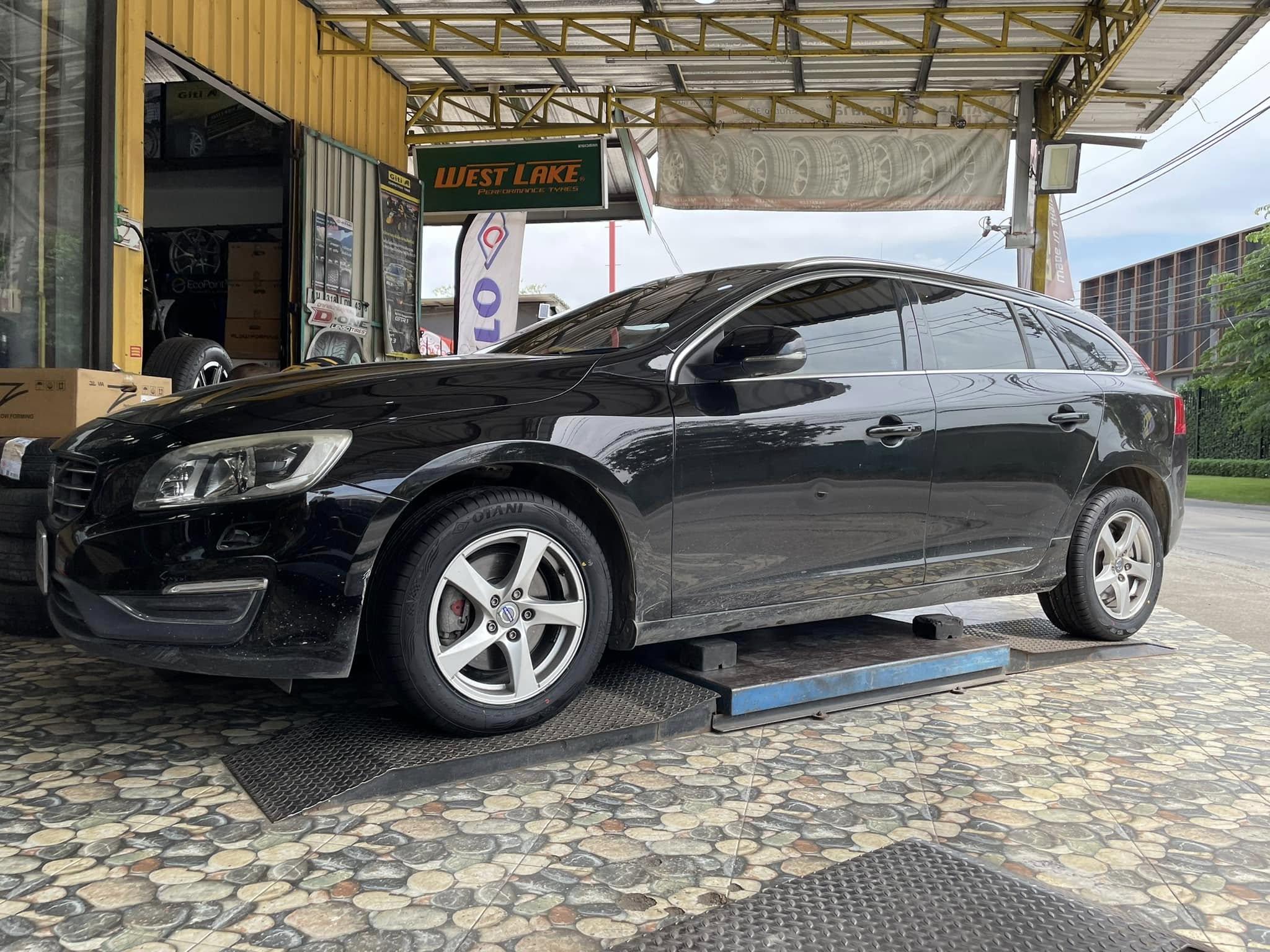 🚘 #VOLVO_V60 เปลี่ยนยาง 🛞 #OTANI #KC2000_215/55R16🔥