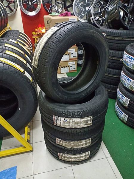 ยางใหม่ขอบ13 ยางแก้มเตี้ย Vee Ruber 195/50/R13