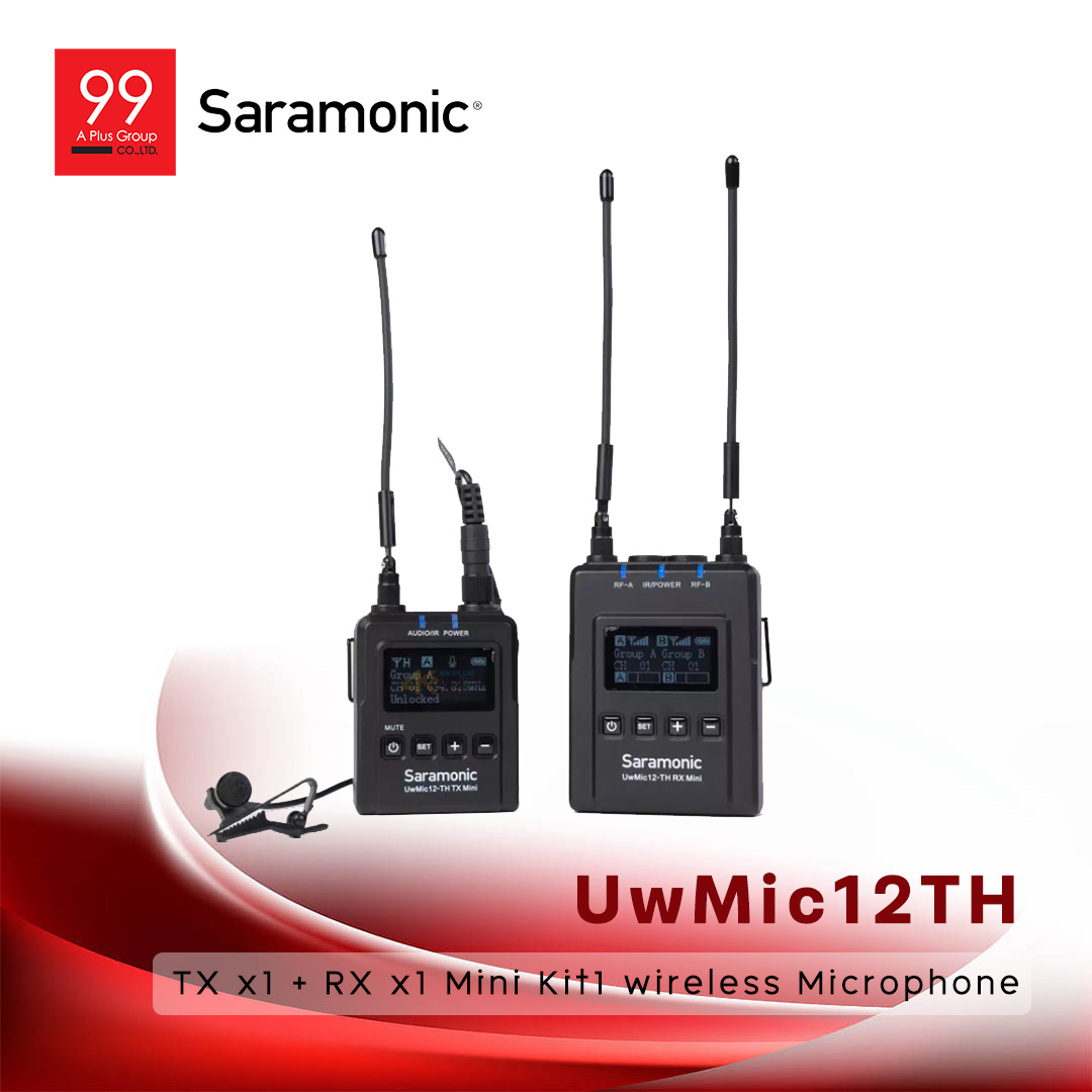 Saramonic UwMic12TH Mini Kit1 wireless Microphone