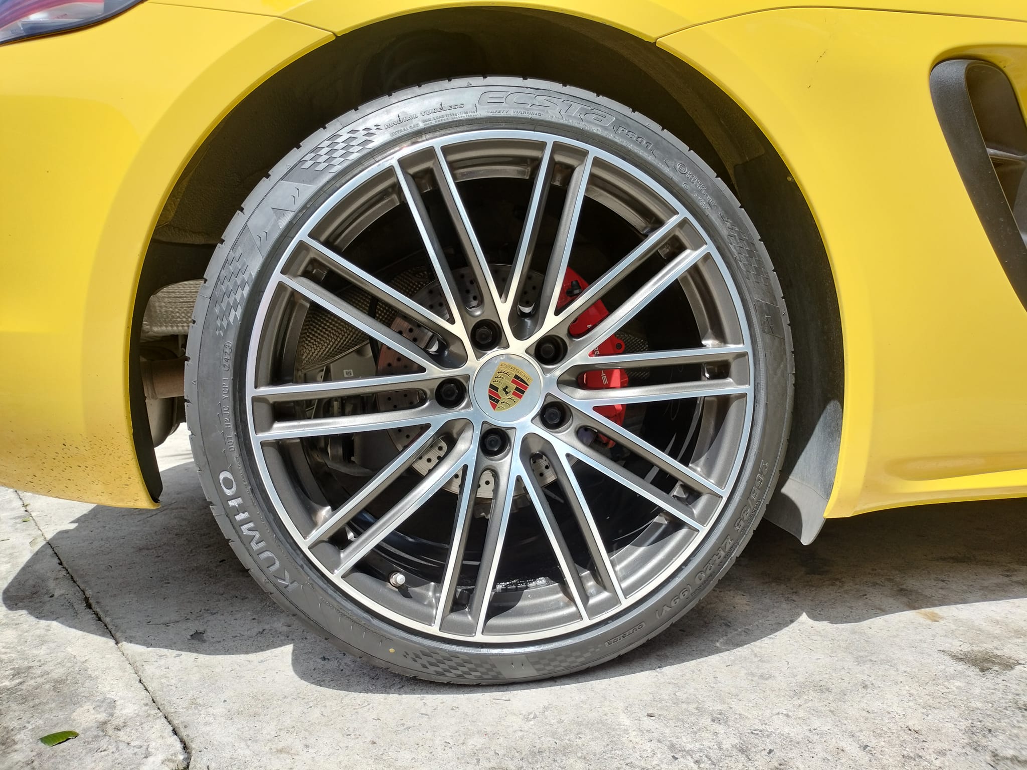 #PORSCHE_CAYMANs #KUMHO_PS91_235/35R20,265/35R20