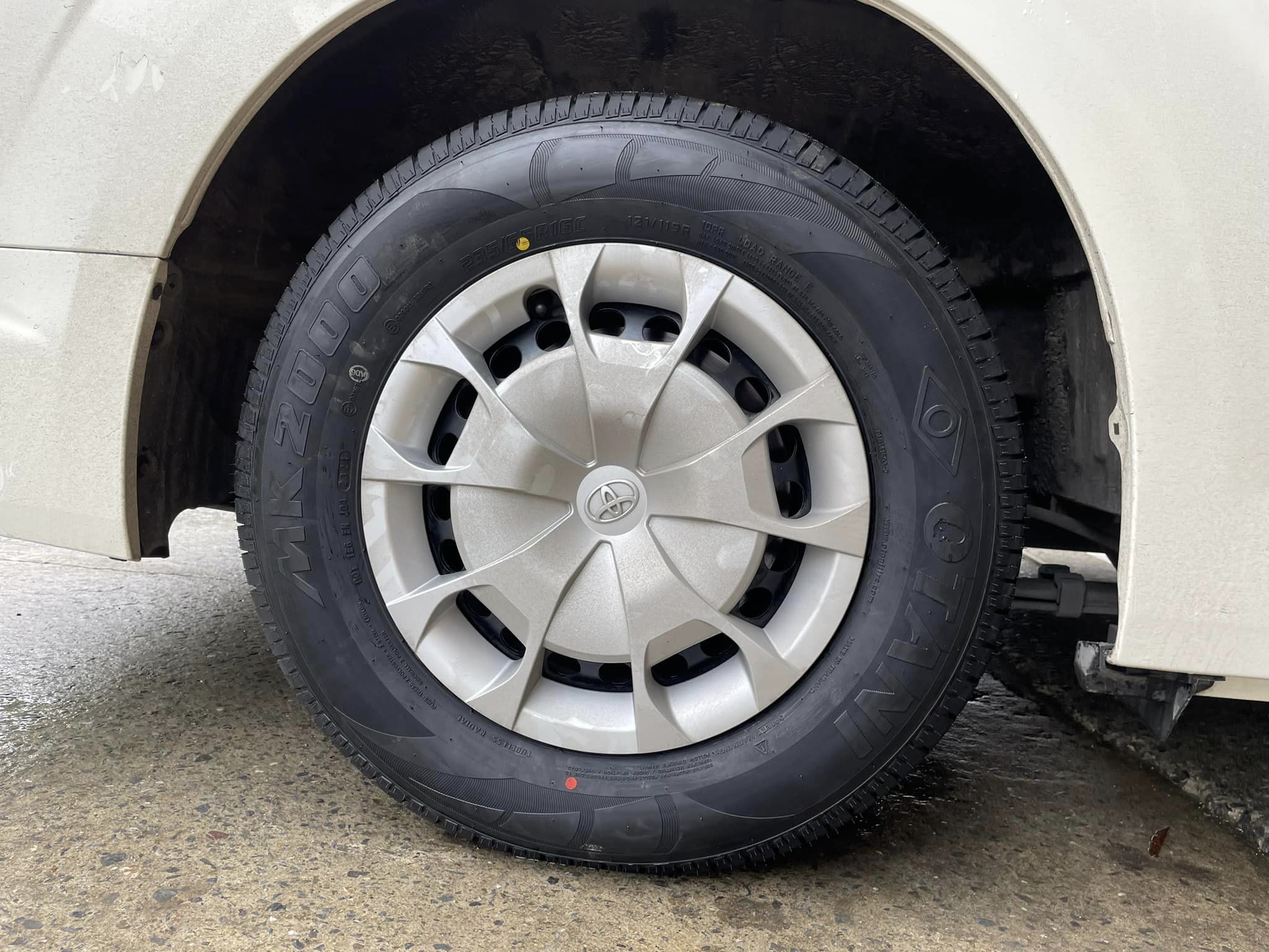 เปลี่ยนยางTOYOTA_COMMUTER มั่นใจคุณภาพ #ยางโอตานิ #OTANI #MK2000 235/65R16