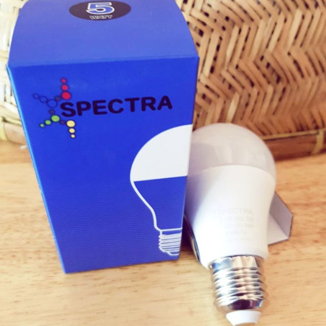 หลอดไฟ LED A60 เดย์ไลท์ 5w (SPECTRA)