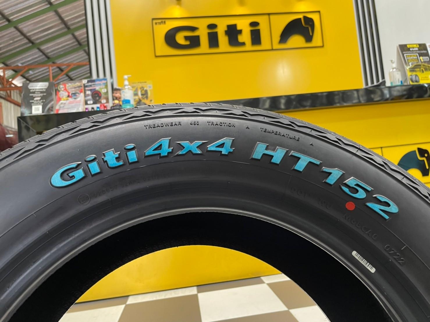 265/60R18 GITI 4x4 HT152 (ยางตัวหนังสือสีขาว) ราคาโปรโมชั่นพิเศษ สอบถามราคาได้ค่ะ