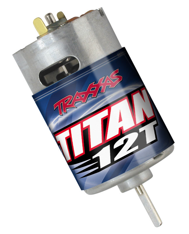 3785 Motor, Titan 12T (12-Turn, 550 size)