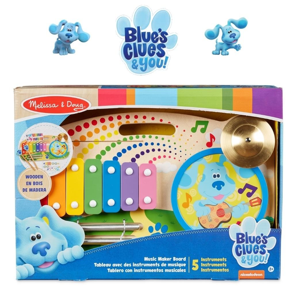 Melissa & Doug รุ่น 33020 ชุดเครื่องดนตรี พกพา BLUE'S CLUESเสริมสร้างจินตนาการ ไม่เหมือนใคร