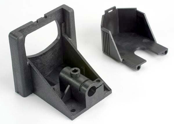 1521X Motor mounting bracket/ gear cover (1) (improved design: older models require upgrading with part #1521R)