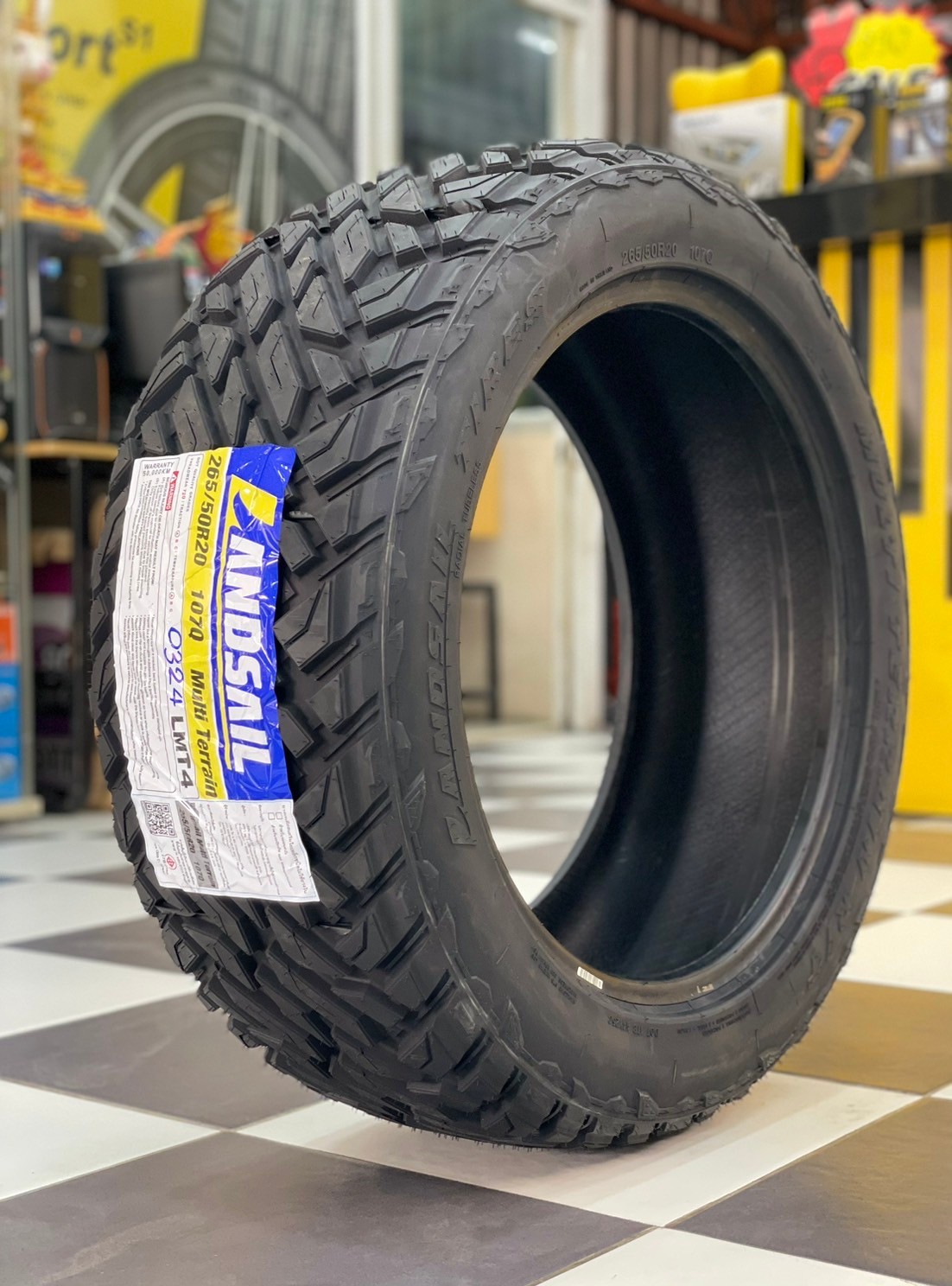 #LANDSAIL_RT_265/50R20 ยางใหม่ปี2024 ยางตัวหนังสือสีขาว