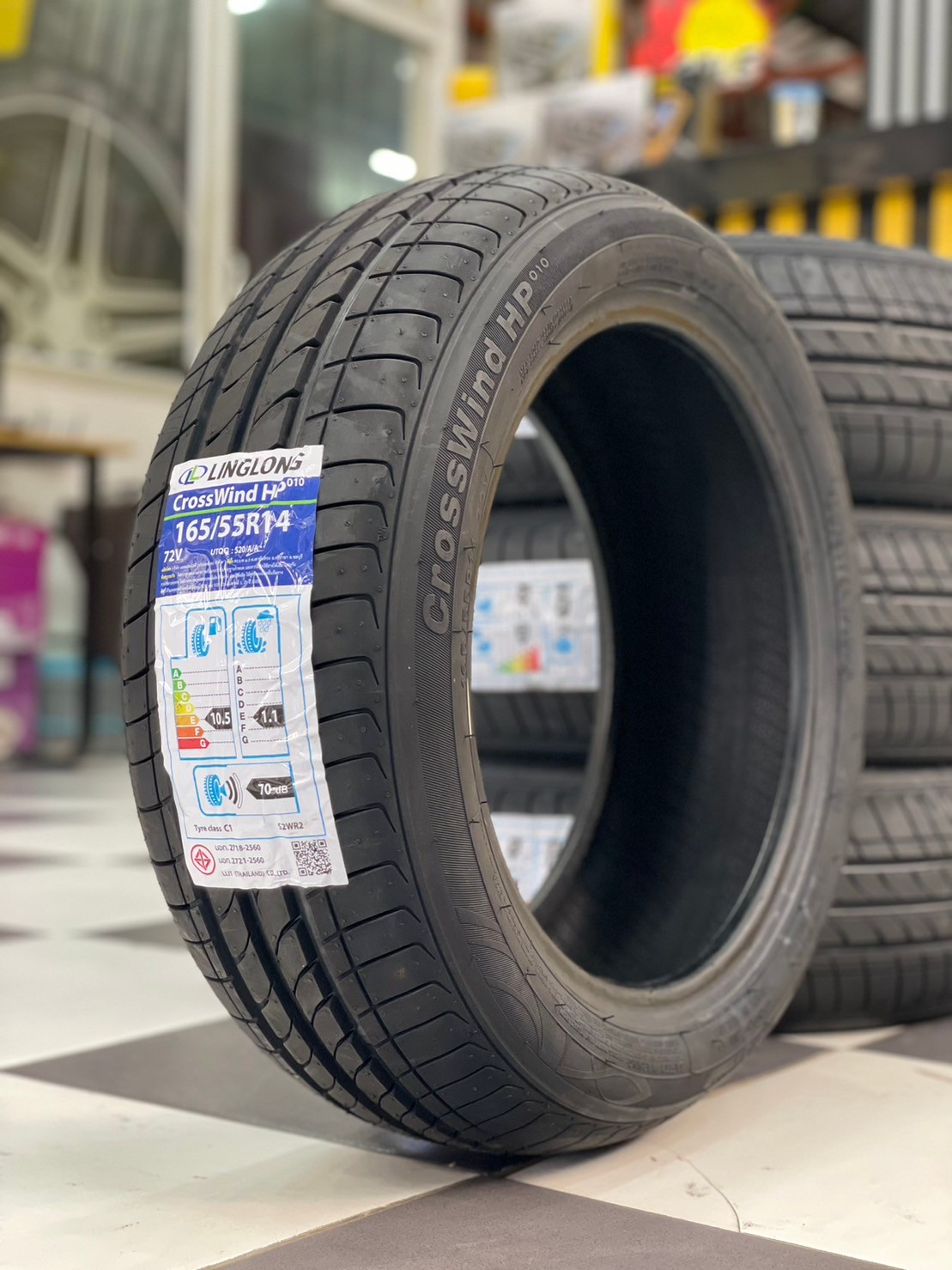 ยางใหม่ #LINGLONG_CROSSWIND_HP 165/55R14 ยางใหม่ปี2023