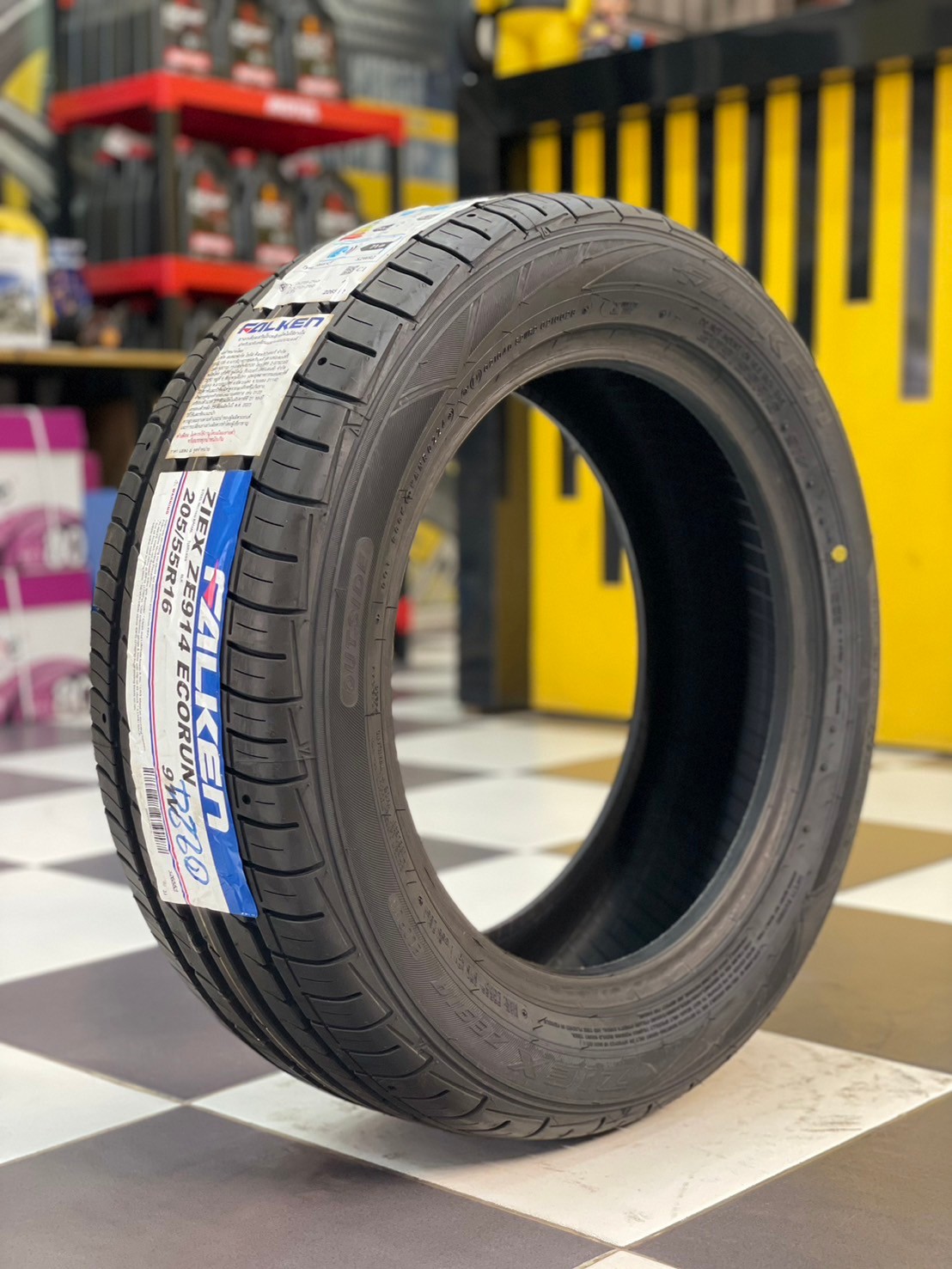 ยางใหม่ Falken ZE914 205/55R16 ยางใหม่ปี2024