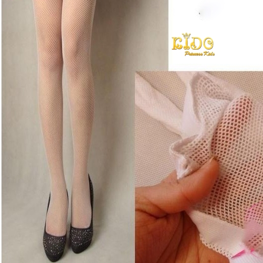 ถุงน่องเด็ก(หน้าร้านอยู่รัชดา)L201 สีขาว ถุงน่องตาข่ายเล็ก
