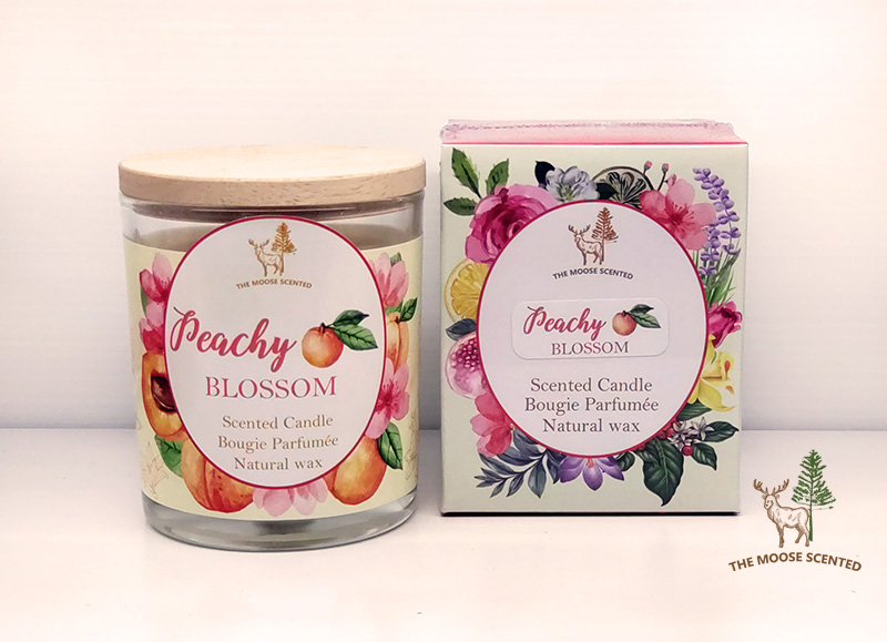 Peachy Blossom Soy Candle
