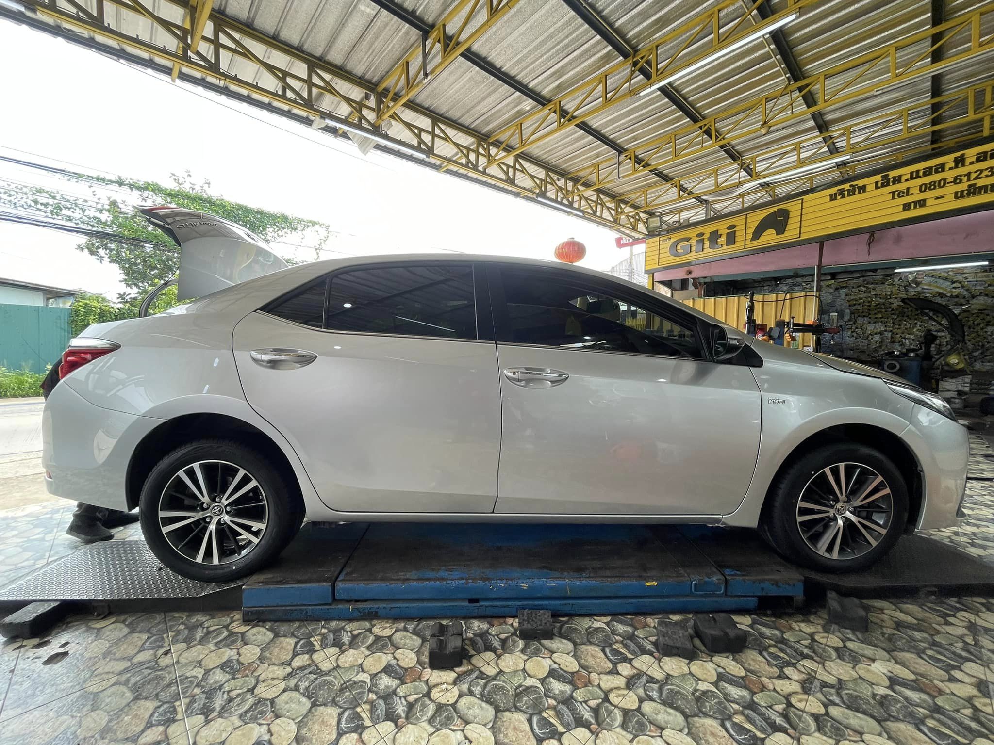 🚘 #TOYOTA_ALTIS เปลี่ยนยาง 🛞 #GT RADIAL FE2_205/55R16