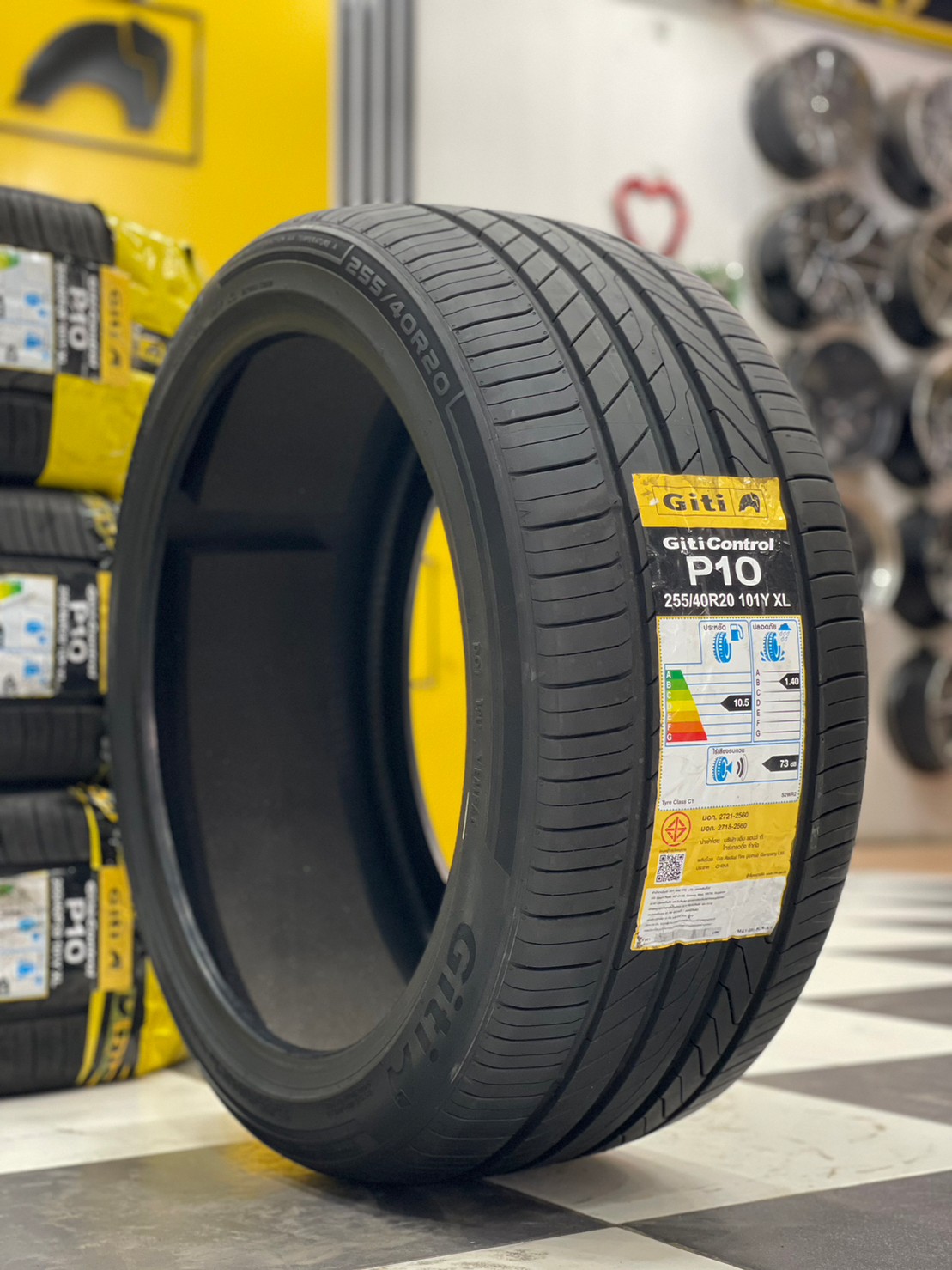 Giti Control P10 255/40R20 ยางใหม่ปี2023 #ยางเทคโนโลยีฟองน้ำ