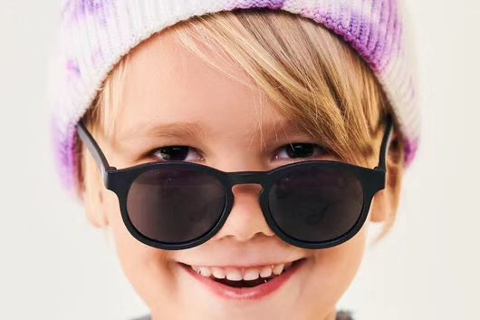 BABIATORS แว่นตากันแดดเด็ก Jet Black Keyhole 0-2y