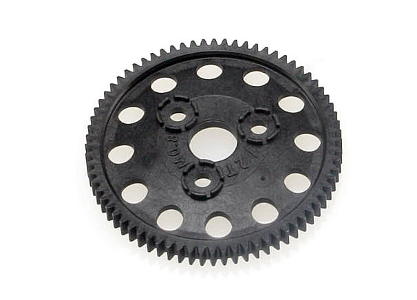 4472R Spur gear, 72-tooth (0.8 metric pitch, compatible with 32-pitch)