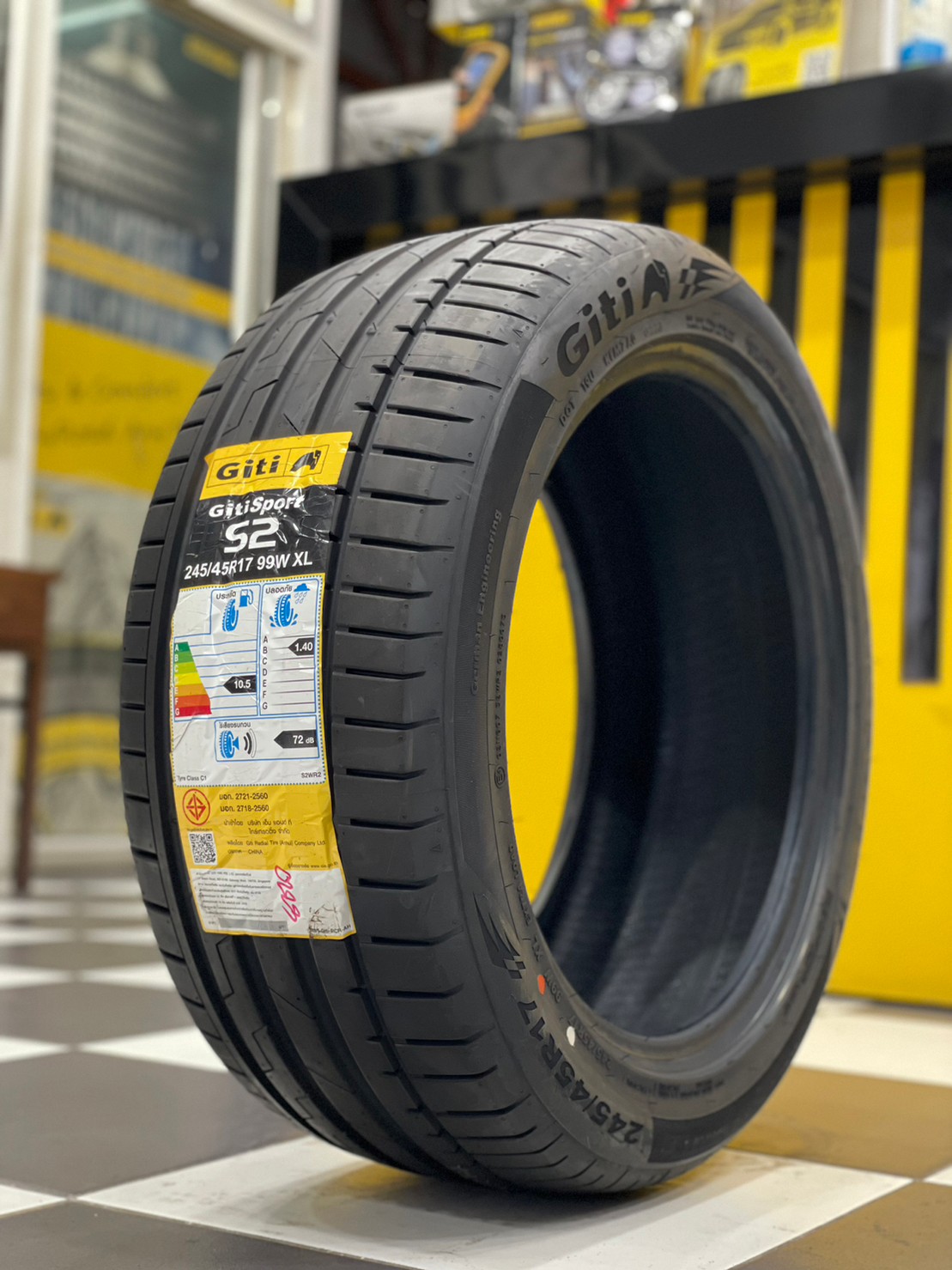GITI SPORT S2 245/45R17 ยางใหม่ปี2023