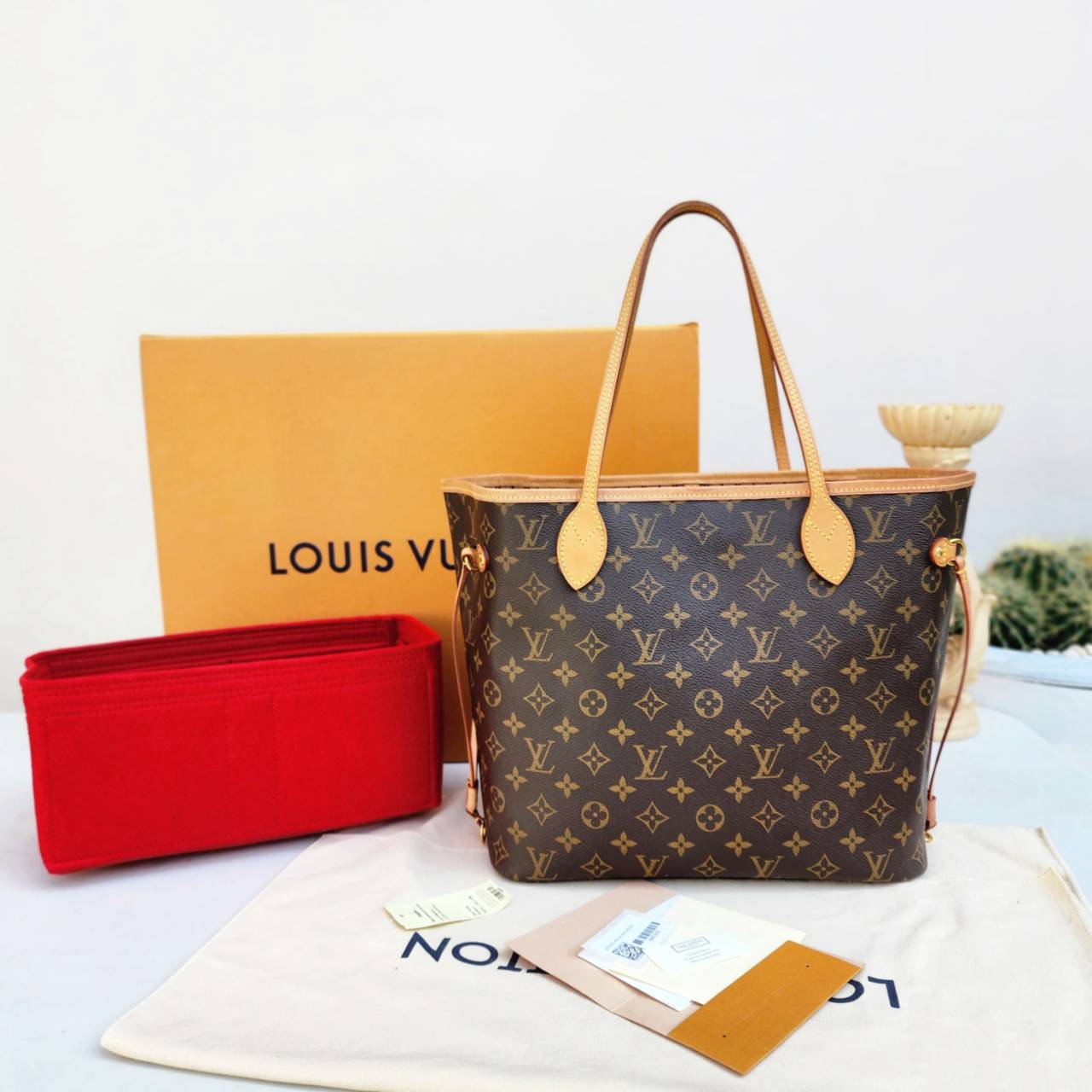 Lv neverfull mm มือสอง