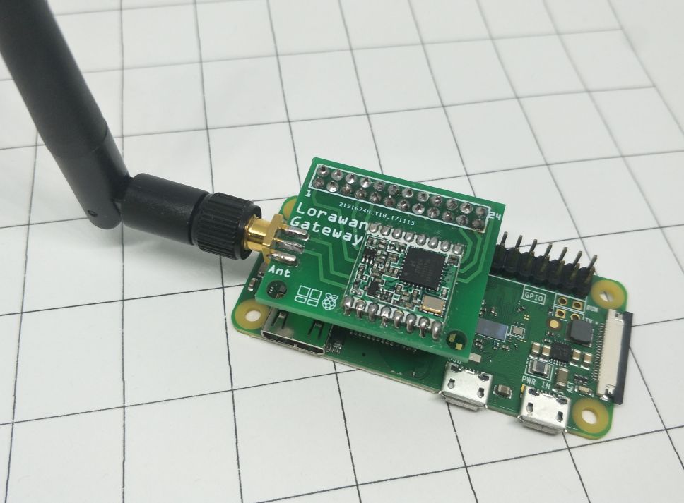 คิท Single Channel Gateway ด้วย Raspberry Pi Zero W