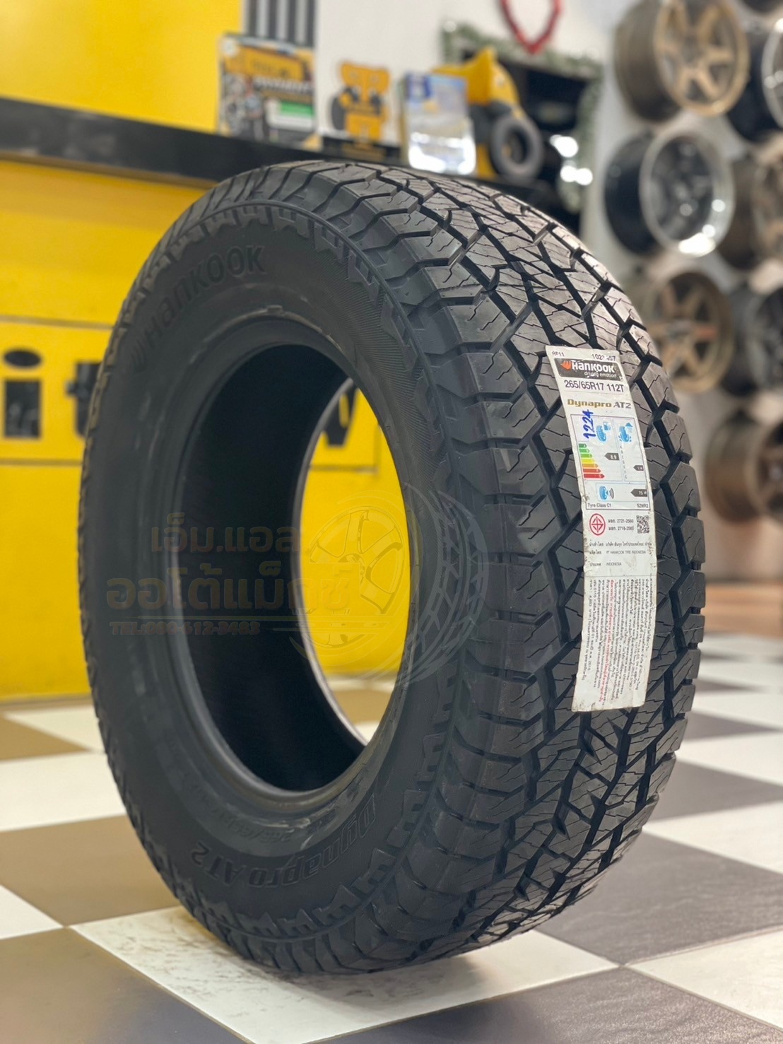 ยางใหม่ HANKOOK AT2 RF11 265/65R17 ยางฮันคุ๊กยางใหม่ปี2024 HANKOOK Dynapro AT2
