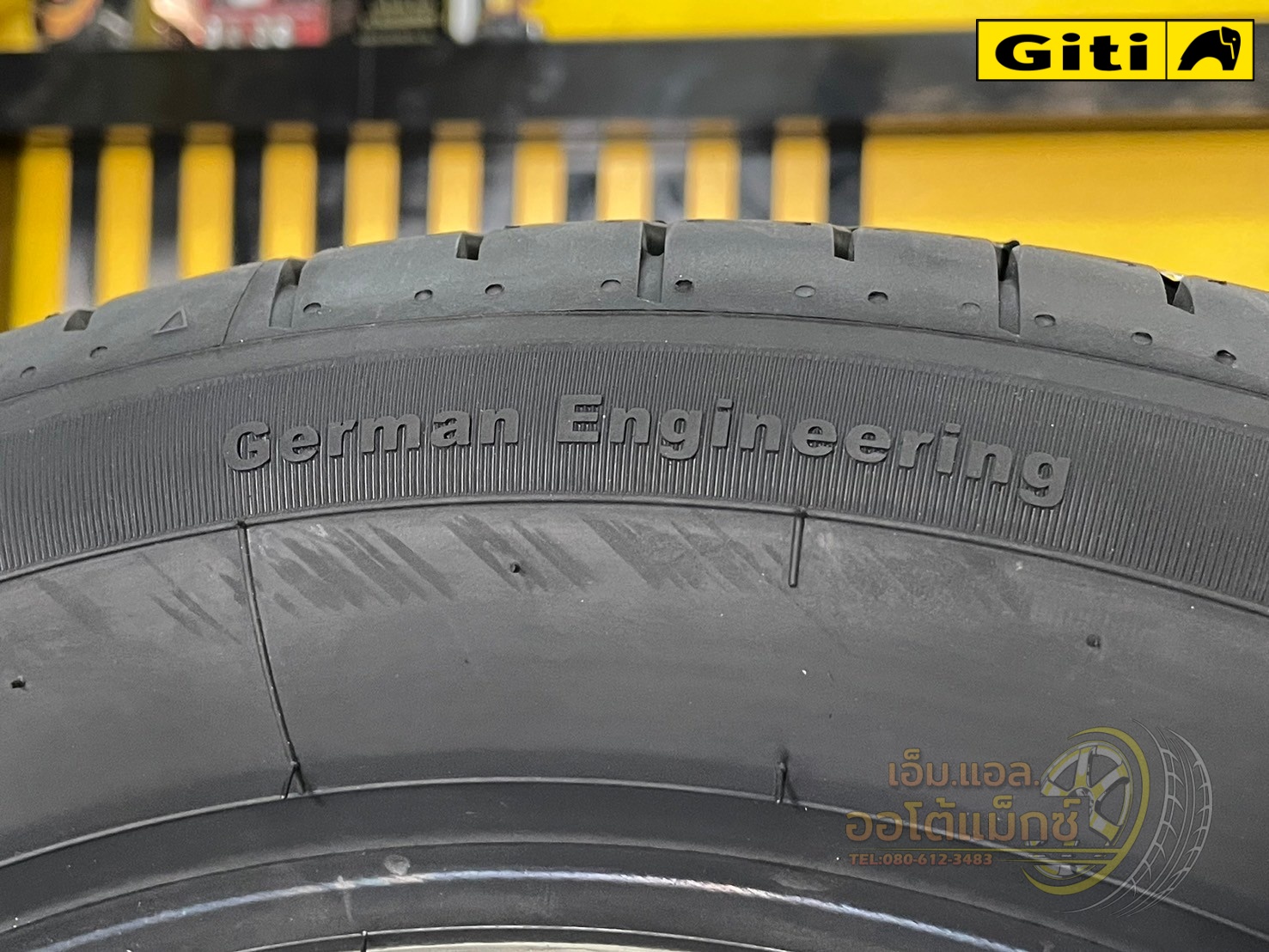 Giti Synergy H2 ขนาด 185/55R16 เป็นยางกลุ่ม Comfort & Silence ที่ออกแบบมาเพื่อรถยนต์ขนาดกลางและเล็ก