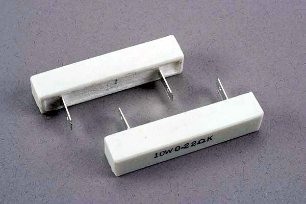 1718 Resistors (2) (for mechanical speed control)