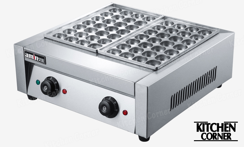 เตาทาโกะยากิ เตาขนมครก เตาไข่นกกระทา (ชนิดไฟฟ้า)