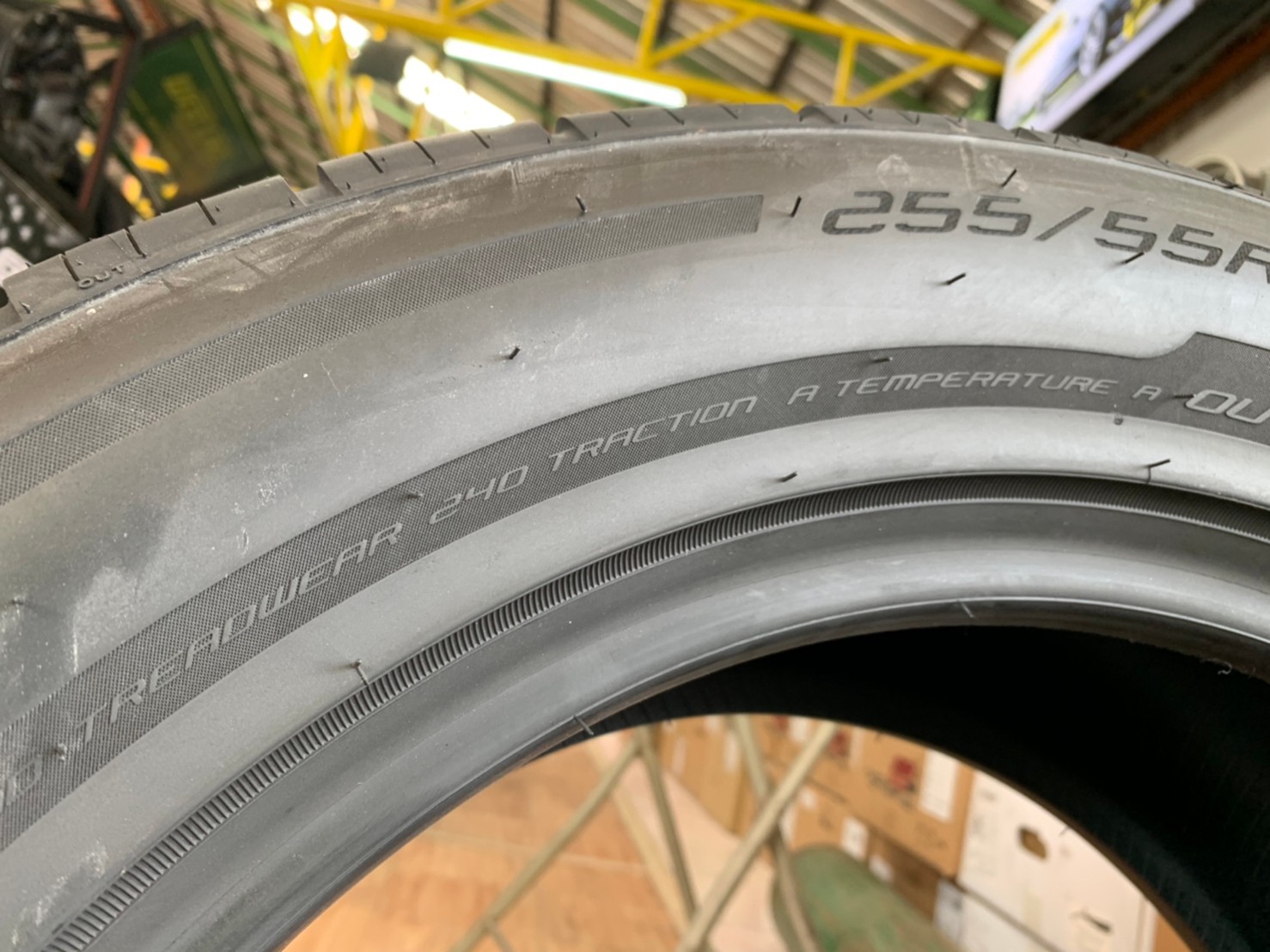 ยางสปอร์ตเร้าใจ สายซิ่ง Lenso D-1SP 255/55R18 ยางใหม่ปี2021