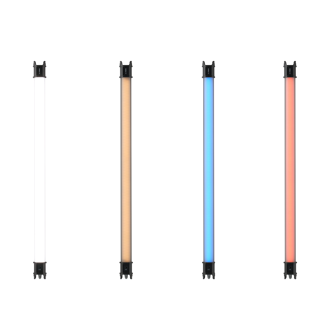 Nanlite Pavotube II 15C LED RGBWW Tube Light 4KIT