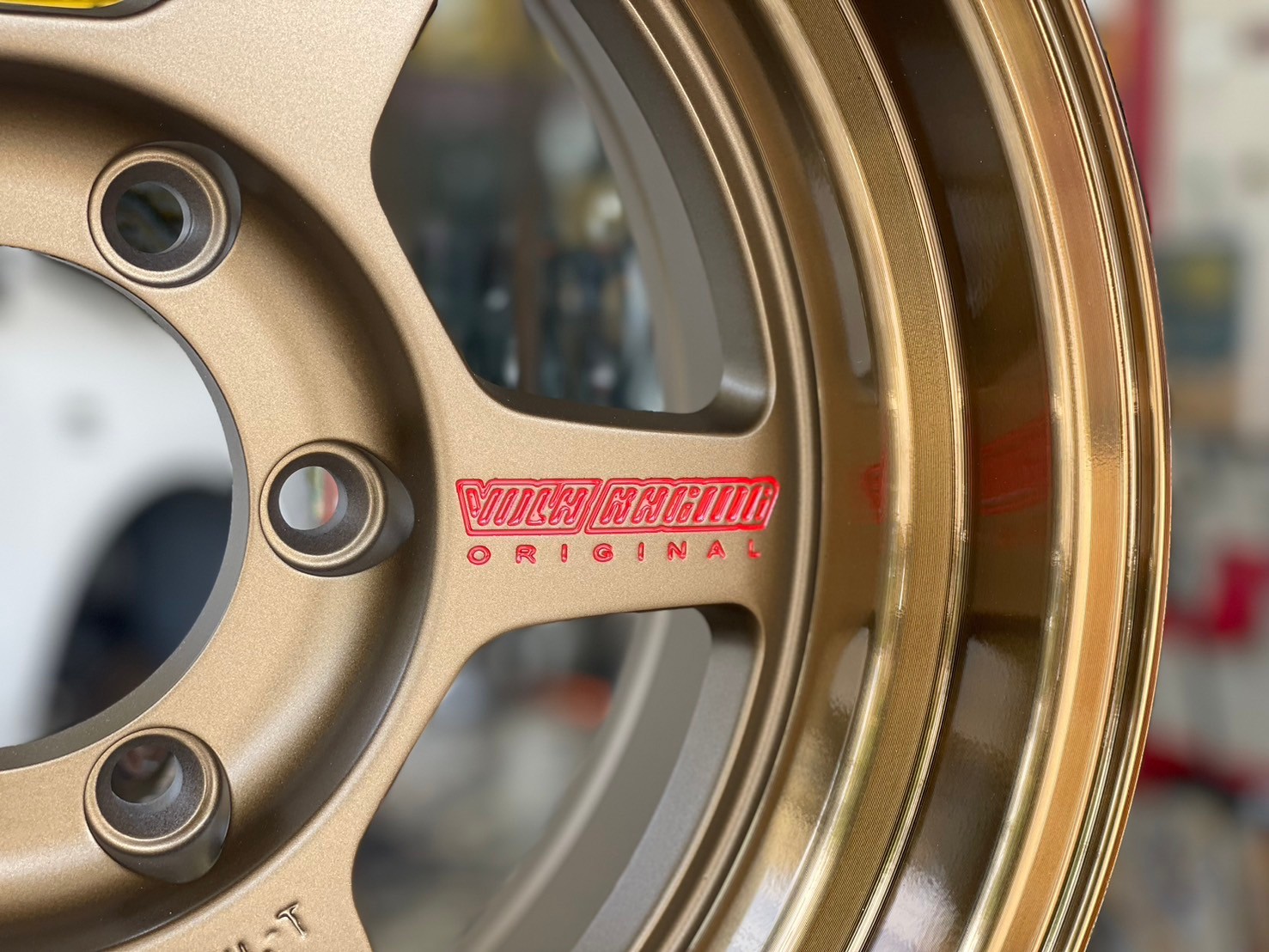 #ล้อแม็กซ์ใหม่ขอบ16 #TE37ขอบ16นิ้ว 16x8 ET0 6x139.7 สีน้ำตาลตัวหนังสือเลเซอร์สีแดง