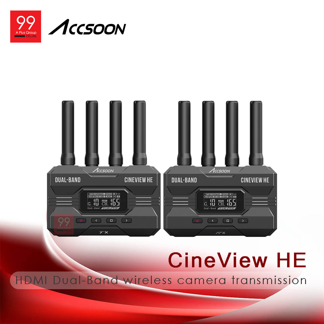 Accsoon CineView HE HDMI Dual-Band wireless camera transmission system