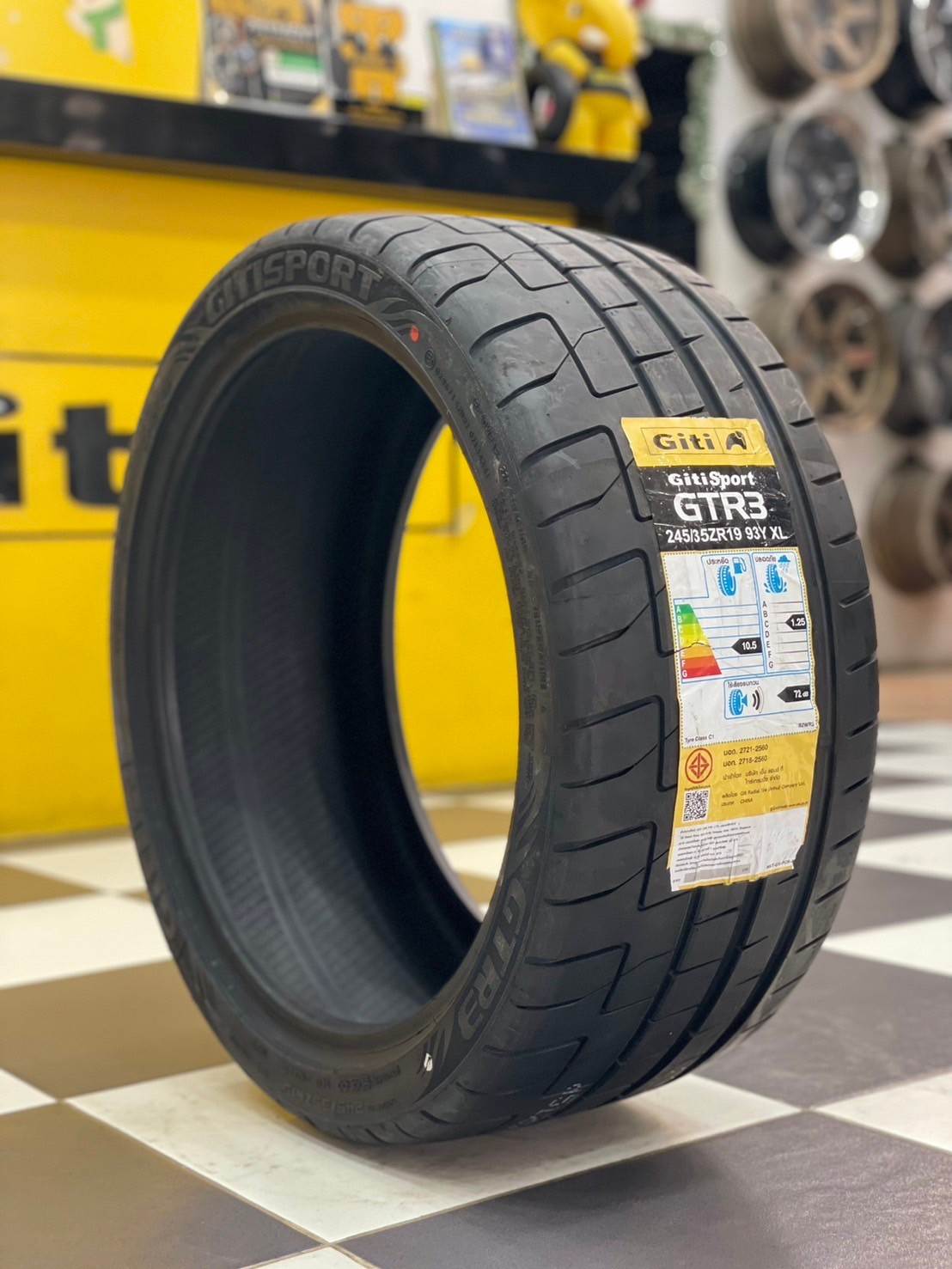 #ยางใหม่ #GITI_GTR3 245/35ZR19