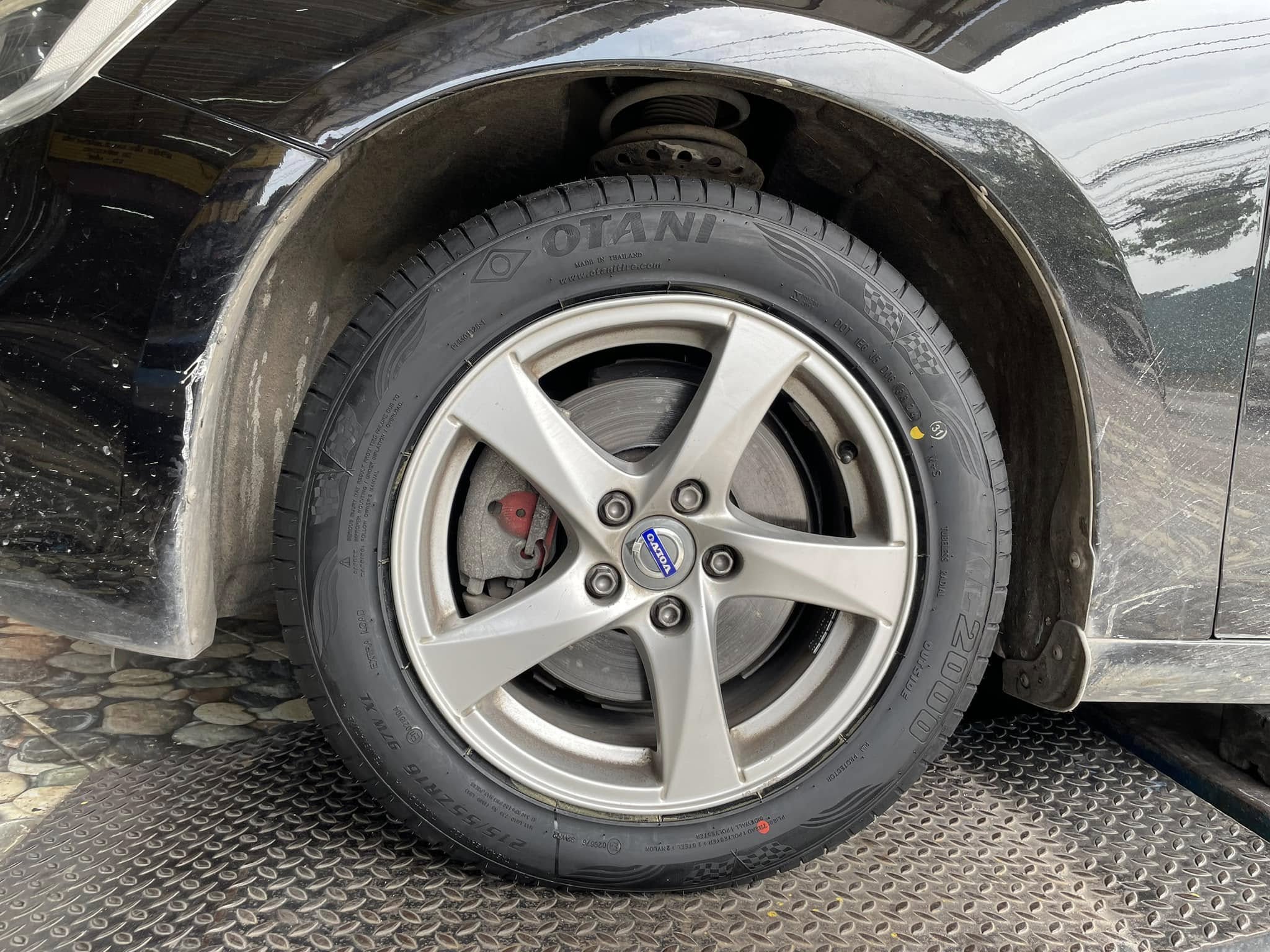 🚘 #VOLVO_V60 เปลี่ยนยาง 🛞 #OTANI #KC2000_215/55R16🔥