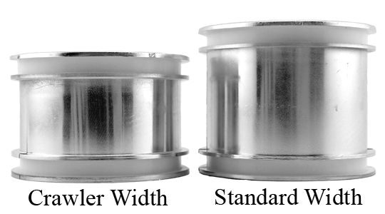 RPM-82203 Chrome Clawz 2.2" Rock Crawler Wheels - Narrow Wheelbase (2)