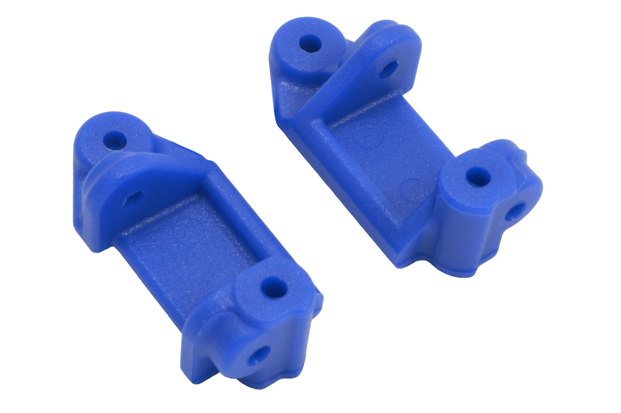 RPM-80715 Caster Blocks for the Slash 2wd, Nitro Slash, e-Stampede & e-Rustler - Blue