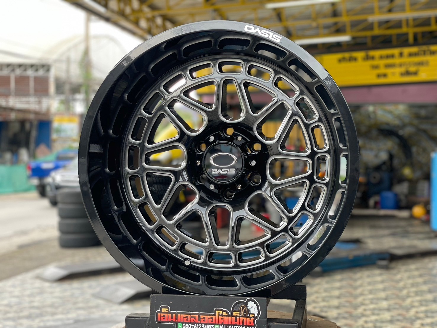 ล้อแม็กซ์ใหม่ OASIS MV122 20x12 ET-44 6x139.7 ล้อแม็กซ์ใหม่ สายออฟโรด สำหรับใส่รถกระบะ และรถSUV ขอบ20"
