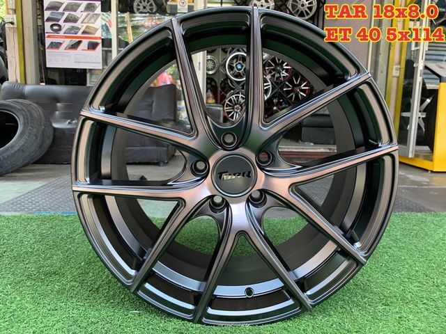 ล้อแม็กซ์ใหม่ Tar 18x8.0 ET40 ขนาด5รู114