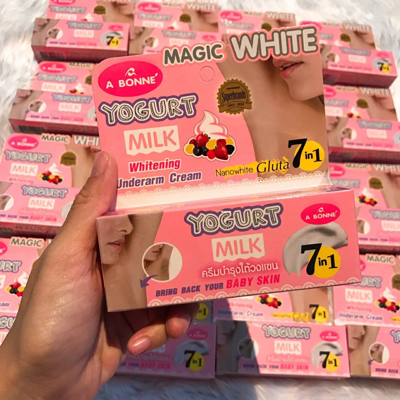Magic white yogurt milk (ครีมบำรุงใต้วงแขน)