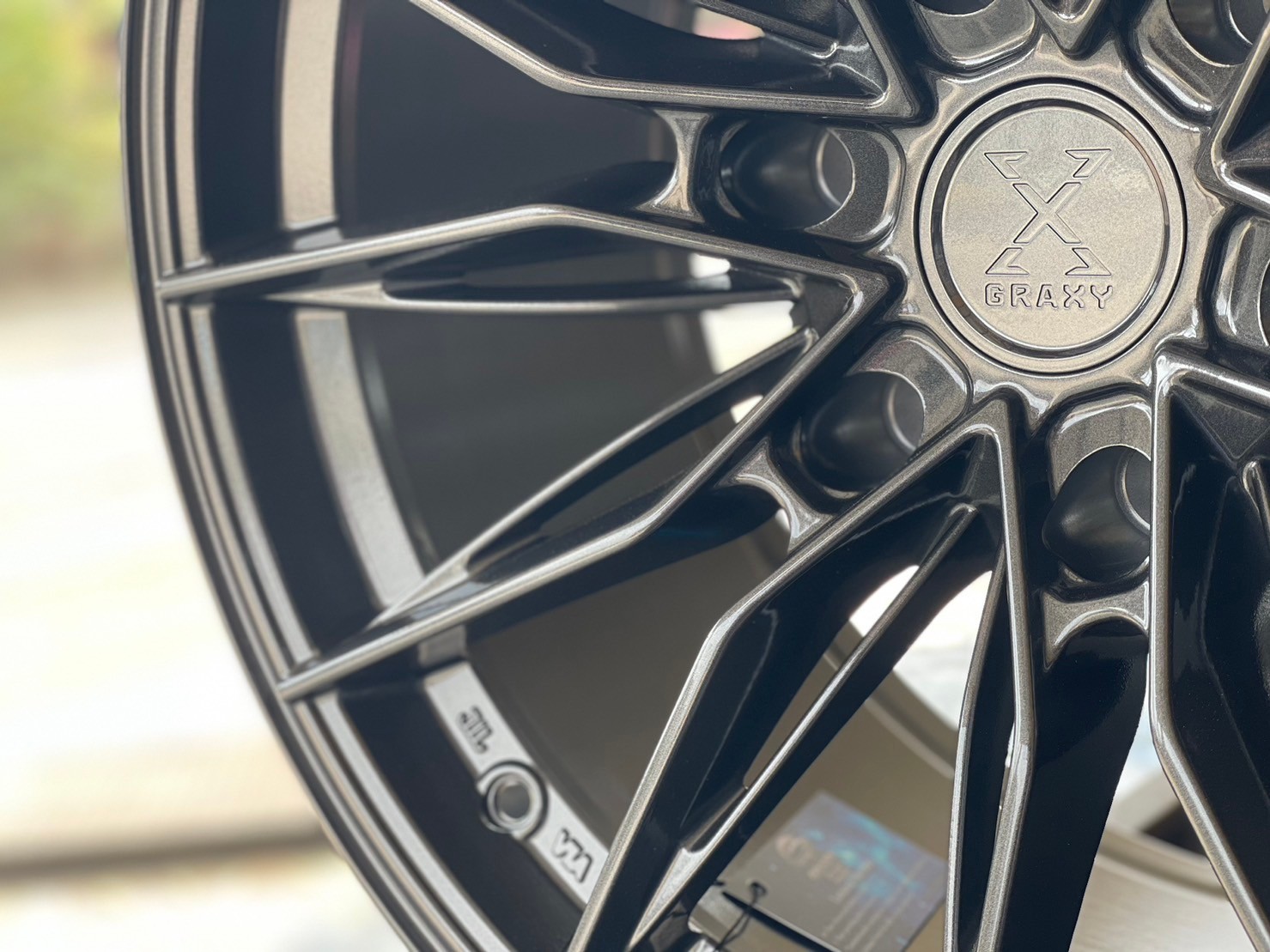 #ล้อแม็กซ์ใหม่ขอบ18 #สีเทาดำ #GRAXY X-08 18x9 ET0 6x139.7 สวยหรูราคาสบายกระเป๋า สำหรับรถกระบะและSUV