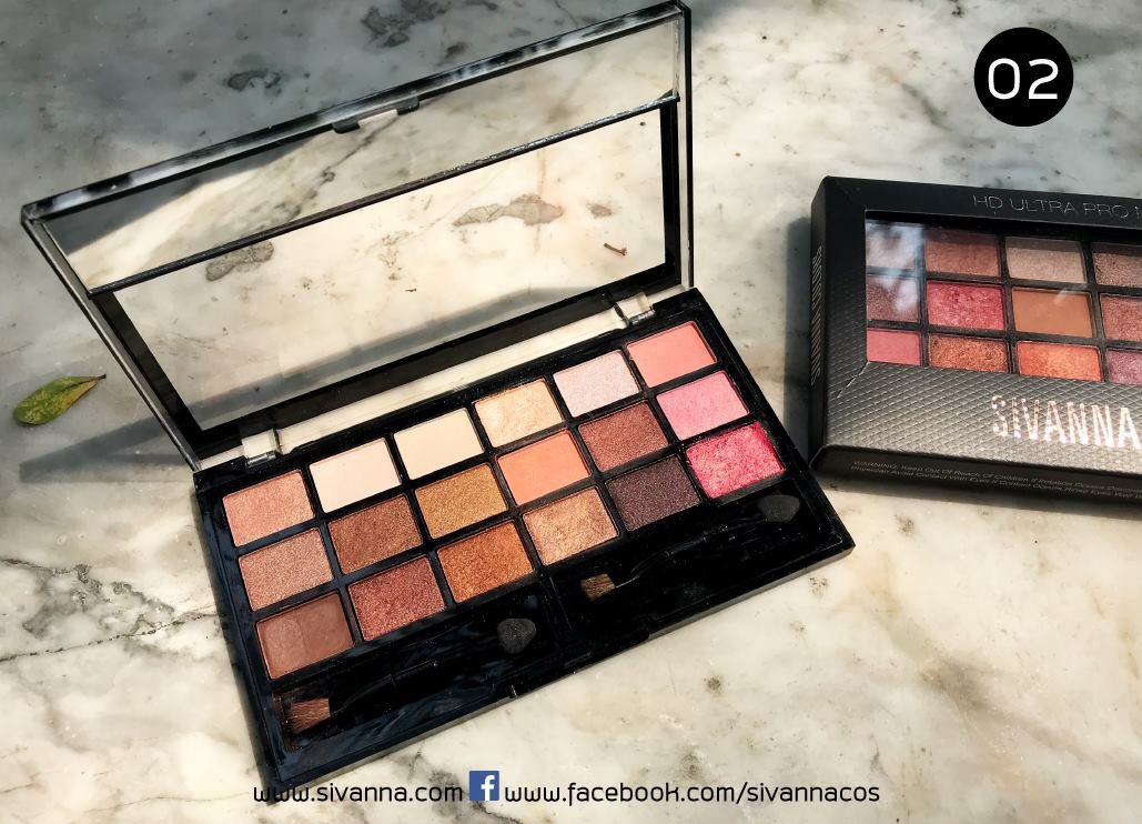 Sivanna Colors HD ULTRA PRO MAKE UP HF209 อายแชโดว์