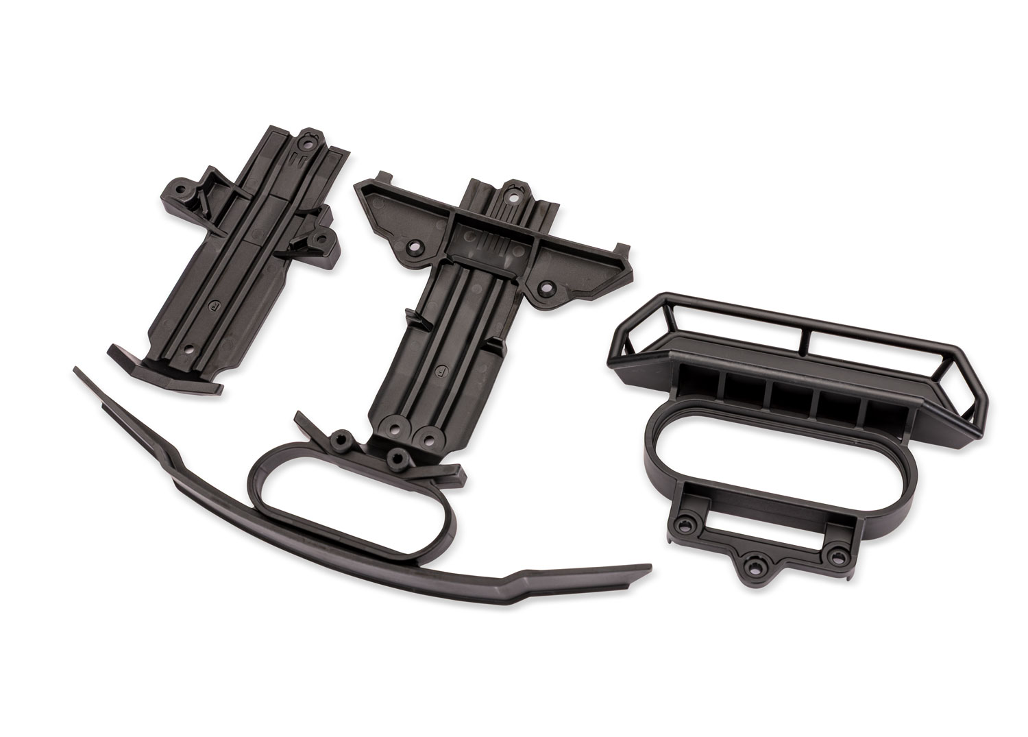 10835 Front and Rear Skid Plates w/ Rear Bumper [สำหรับ Mini Slash]